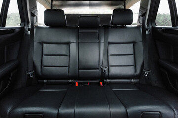 Car inside, part of interior