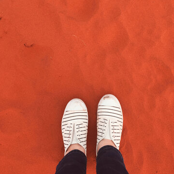 the red dirt of the outback
