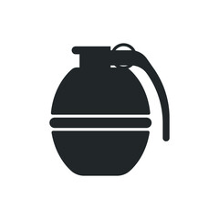 grenade bomb icon vector illustration