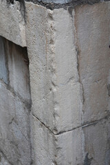 Mur de pierre, texture