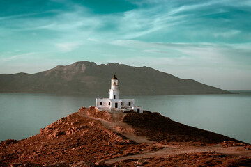 Faros armenistis lighthouse in Mykonos