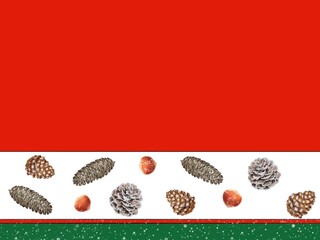 Obraz premium winter background. digital