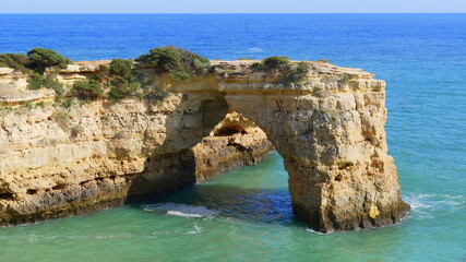 Felsbogen an der Algarve