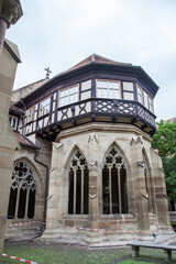 MAULBRONN-0CTOBER 10,2014:Maulbronn Abbey, Germany, medieval Unesco World Heritage monument at October 10,2014