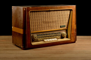 radio antigua para decoraci&oacute;n 