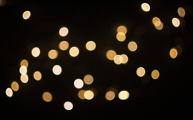 Bokeh light background. Defocused Background Blurred Bokeh.