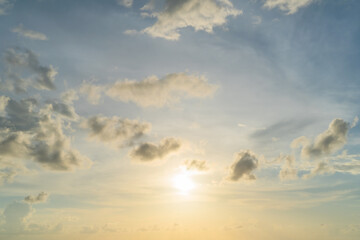 Fototapeta premium Background sky gradient , Bright and enjoy your eye with the sky refreshing in Phuket Thailand.
