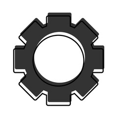 Isolated tools online digital marketing colorful icon in white background- Vector