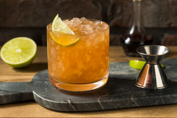 Boozy Refreshing Corn and Oil Rum Cocktail