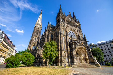 Most beautiful church of Leipzig, Germany
