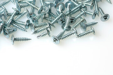 industrial sharp screw for loose fixing with space for inscription