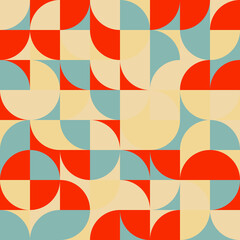 Abstract Geometric Pattern generative computational art illustration