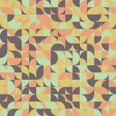 Abstract Geometric Pattern generative computational art illustration