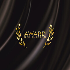 award, gold, winner, movie, nomination, design, best, golden, poster, background, prize, music, film