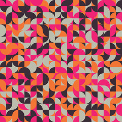 Abstract Geometric Pattern generative computational art illustration