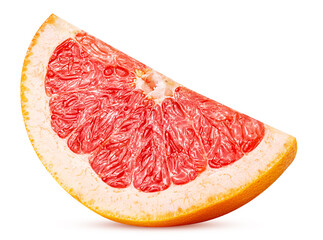 Grapefruit citrus fruit slice