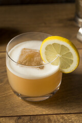 Boozy Refreshing Egg White Whiskey Sour