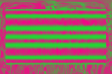 An abstract pink and green halftone grunge background image.