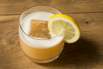 Boozy Refreshing Egg White Whiskey Sour
