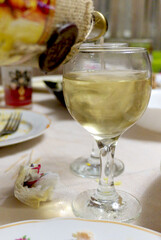 wine and cheese