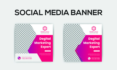 Corporate Business Social Media Banner Template