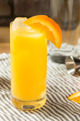 Boozy Refreshing Vodka Screwdriver Cocktail