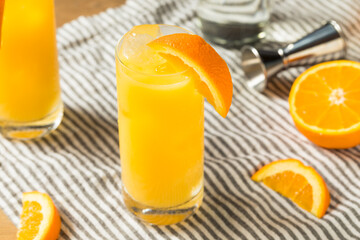 Boozy Refreshing Vodka Screwdriver Cocktail