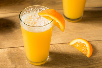 Boozy Refreshing Beermosa Cocktail for Brunch