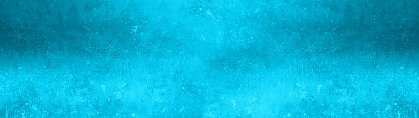 Dark turquoise blue stone concrete paper texture background banner panorama	
