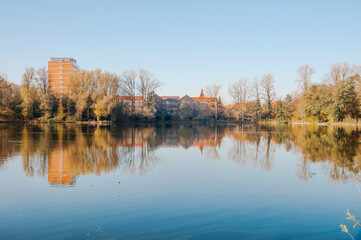 Ein Herbsttag im Hermann  -Löns-Park  Hannover