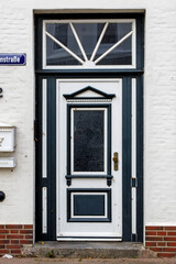 Haustür, Friedrichstadt, Nordfriesland