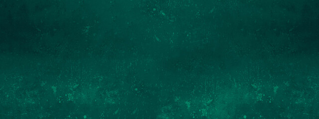 Dark green stone concrete paper texture background banner