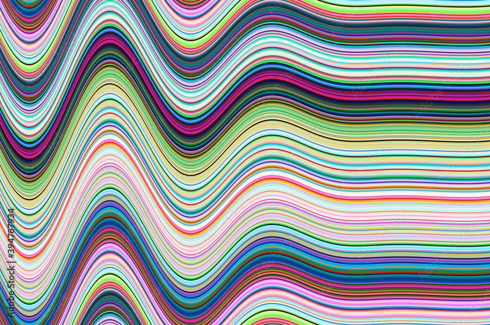 Poster abstract digital wave pattern / abstract minimalistic background of a digital wave pattern.