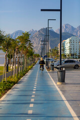 Antalya City Konyaalti beach bike path
