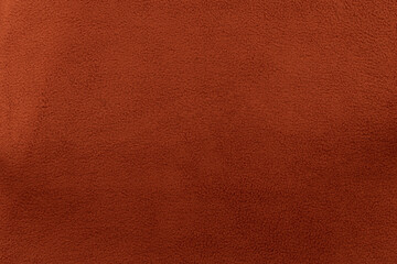 Vivid brown and soft with copy space fabric background surface