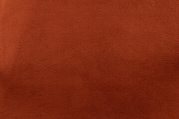 Vivid brown and soft with copy space fabric background surface