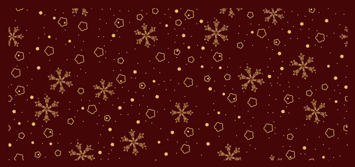 Vector seamless background on the winter theme. Perfectly for decoration, textile printing, printmaking, postcards, and many other uses
