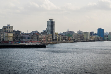 Fototapeta na wymiar View of the La Habana city.