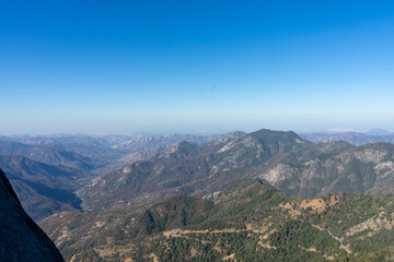 Naklejka premium view from the mountain