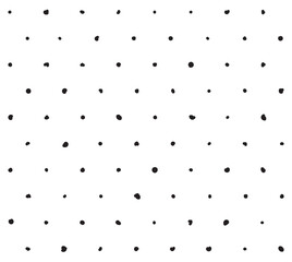 Dots seamless pattern. Vector drawing