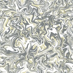 Abstract seamless pattern. Liquid marble wave colorful art background texture.Good for fabric, cover, flyer, brochure, poster, Invitation, floor, wall, wrapping paper. Gray, beige, white colors