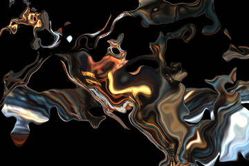 fluido liquido suave metalizado diversidad de colores abstracto 