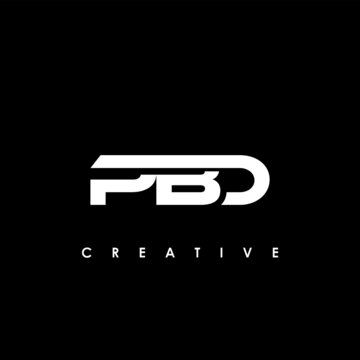 PBD Letter Initial Logo Design Template Vector Illustration	
