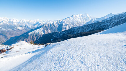 Fresh Snow over night, Nepal