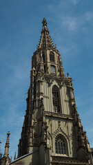 Fototapeta na wymiar The cathedral of Bern, Switzerland