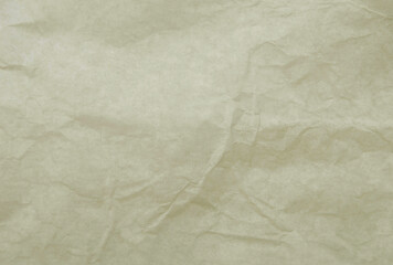 Wrinkled packaging paper background