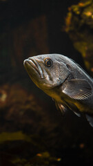 Fototapeta na wymiar Salish Sea Black Rockfish