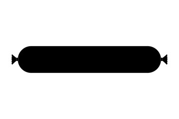 Salami stick icon, vector illustration