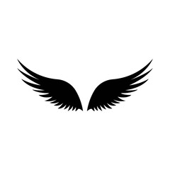 Wing Logo Vector Design for Company, Tattoo, etc