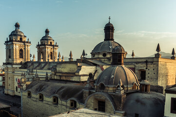 17th century Church and Monastery of San Francisco  (Basílica y Convento de San Francisco), Lima,...